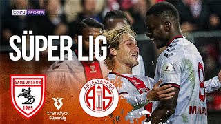 Samsunspor vs Antalyaspor  SüperLig HIGHLIGHTS  110424  beIN SPORTS USA [upl. by Llyrad649]