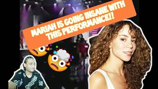 Mariah Carey sings Emotions Arsenio Hall 1991 REACTION [upl. by Annoif773]