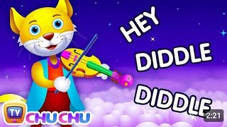 Hey Diddle Diddle Nursery Rhyme  ChaChas Funny Dream [upl. by Hacker447]