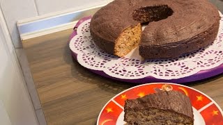 Nusskuchen selbst gemacht einfach schnell und lecker nach Omas Rezept  grandma´s recipe [upl. by Tloh]