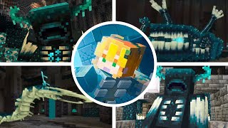 Minecraft Warden Dimension  All BossesAll Boss FIghts  Minecraft Marketplace DLC PCPS4Mobile [upl. by Mile]