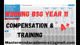 BUSINESS STRATEGY GAME BSG YEAR 11 MASTERY Ultimate Decisionmaking Guide for winning The Game [upl. by Dao]