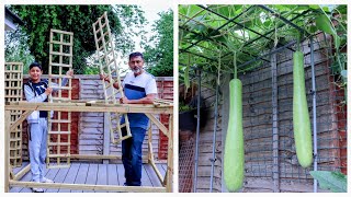 Step by step guide  How to make a garden trellis [upl. by Alial]