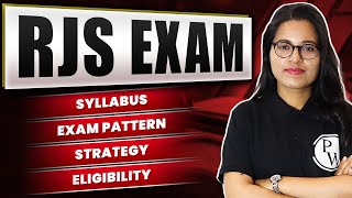 RJS Exam Strategy  Syllabus AgeLimit  Rajasthan Judicial Service कौन दें सकता है [upl. by Fleda]