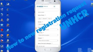 how to register with UNHCR refugee New apply for UNHCR card at online website [upl. by Ititrefen]