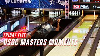 Friday Five  2024 USBC Masters Stepladder Finals Moments [upl. by Neeuq]