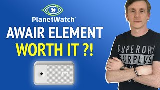 Awair Element Mining with PlanetWatch  Is It Worth It [upl. by Airdni]