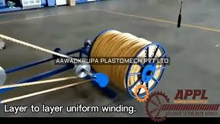 ROPE COILING MACHINE [upl. by Aticnemrac]