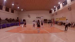 2023 24 3° Div GARA 5 Nervesa vs Aurora Volley [upl. by Idell]