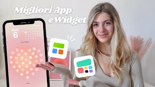 PERSONALIZZARE IPHONE ✨ Migliori App e Widget  Tutorial completo [upl. by Connie]