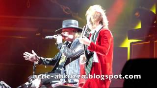 ACDC  Axl Rose Lisbon Paseo de alges  RocknRoll Damnation 7 May 2016 [upl. by Aslehc]