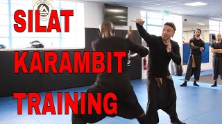 SILAT KARAMBIT Training [upl. by Rebak114]