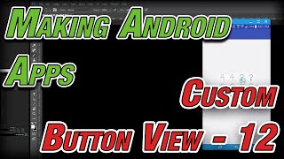 Making Android Apps  12  Memory Game Custom Button View [upl. by Nnairrek]