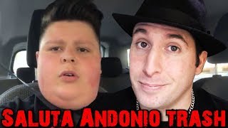 SALUTA ANDONIO FEAT ANDREA DIPRÈ OFFICIAL SONG  PARODIA [upl. by Nikkie60]