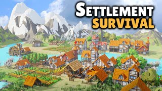 Settlement Survival  Frontier Village Building Colony Survival [upl. by Ahsieit378]