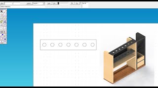 Techsoft 2d design  Creating holdes for pen holder [upl. by Bumgardner768]