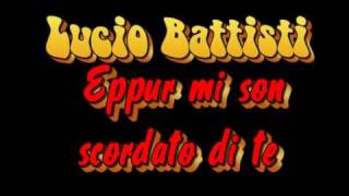 Lucio Battisti  Eppur mi son scordato di te  cover by Tek [upl. by Notsirk]