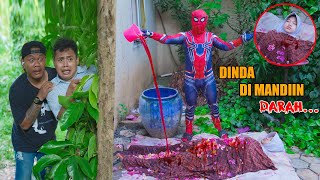 GAWAT  SPIDERMAN MANDIIN DINDA PAKAI DARAH [upl. by Soloman]