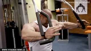 Radek Lonc  Pecs workout [upl. by Crellen]