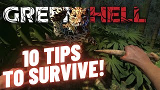 GREEN HELL  Beginners Guide to Survival  10 Tips and Tricks [upl. by Gherardi134]