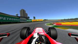 Brazil Interlagos Lap  Ferrari F248 F1 2006  Assetto Corsa [upl. by Giffer631]