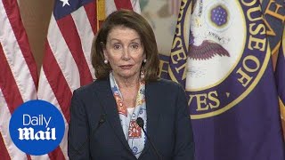 Nancy Pelosi stumbles over her words at press conference [upl. by Jeramie]