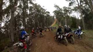 Stockmans Rally 2013 Hill Climb Crash [upl. by Rihat]