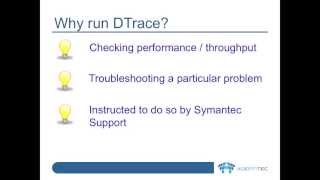 How DTrace can help you with troubleshooting Enterprise Vault  NEW [upl. by Sadnac]