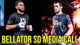 Bellator San Diego Media Call ft Usman Nurmagomedov Alexander Shabliy Lorenz Larkin and Chokheli [upl. by Gabrielle552]