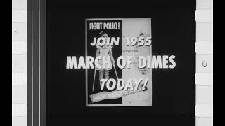 1955 March Of Dimes Cinema PSA  35mm [upl. by Nosidda]