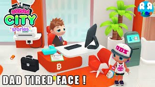 Urban City Stories  Why Dad so Tired   iPad Gameplay [upl. by Euqilegna649]