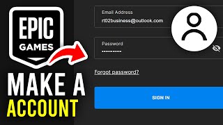 How To Create A Epic Games Account  Full Guide [upl. by Nhepets]