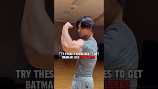 No Equipment Shoulder Workout 💪🏻🔥calisthenics shoulderworkout [upl. by Ariamat]