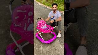 Best Baby Walker with Height Adjustable baby walker Unboxing and Fitting [upl. by Fraya]