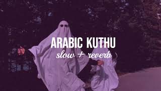 Arabic Kuthu  Slow  Reverb  💞  Vijay  Lofi mix  Pooja Hegde  SK  Senorita [upl. by Hite]