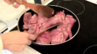 Chef Mary recipe Rabbit with garlic and zucchinis [upl. by Laurentia]