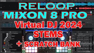 RELOOP MIXON 8 PRO  Virtual DJ 2024 Mapeo Personalizado WINDOWSMACby Franklin Carua DJ [upl. by Yentihw630]