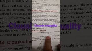 Clausius inequality thermodynamics shorts viralshorts physics viral viralvideo physicswallah [upl. by Lilhak558]