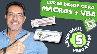 📊Curso desde CERO MACROS y VBA  GRABADORA  MODIFICACIÓN DEL CÓDIGO VBA [upl. by Ful]