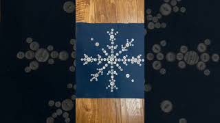 Snowflake Button Pillow [upl. by Sayers406]