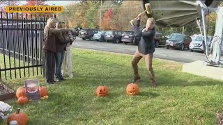 Smashin Pumpkins with Zionsville Parks and Recreation  11124 [upl. by Ellwood]