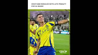 Cristiano Ronaldo Nets Late Penalty for AlNassr footballcr7 alnassr ronaldo [upl. by Elfrida208]