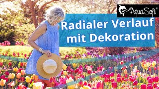 ANLEITUNG  Radial und geschmückt 🌷💙 [upl. by Monjan]