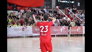 Antenore vs Futsal Giorgione intervista a Jacopo Rizzi [upl. by Kachine]