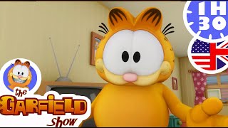 😹 Funny Garfield episodes compilation 😹  The Garfield Show [upl. by Yatnohs]