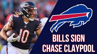 Buffalo Bills sign Chase Claypool [upl. by Cello]