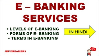 E Banking amp Types of E Banking Services  UGC NETJRF  Hindi [upl. by Athal]