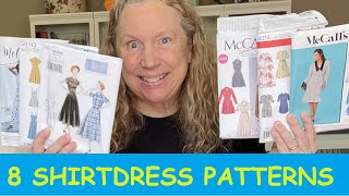 8 Shirtwaist Dress Patterns for you to try [upl. by Flint660]