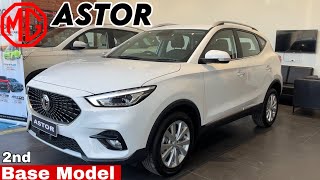 MG ASTOR SHINE 2024 Base Model ₹11 Lakh  NEW MG ASTOR 2nd Base Model Review [upl. by Roderigo357]