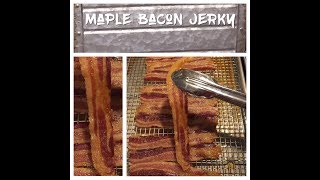 DIY Maple Bacon Jerky [upl. by Ahterod]